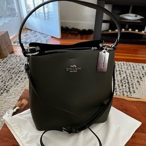 Coach Small Bucket Bag- Olive